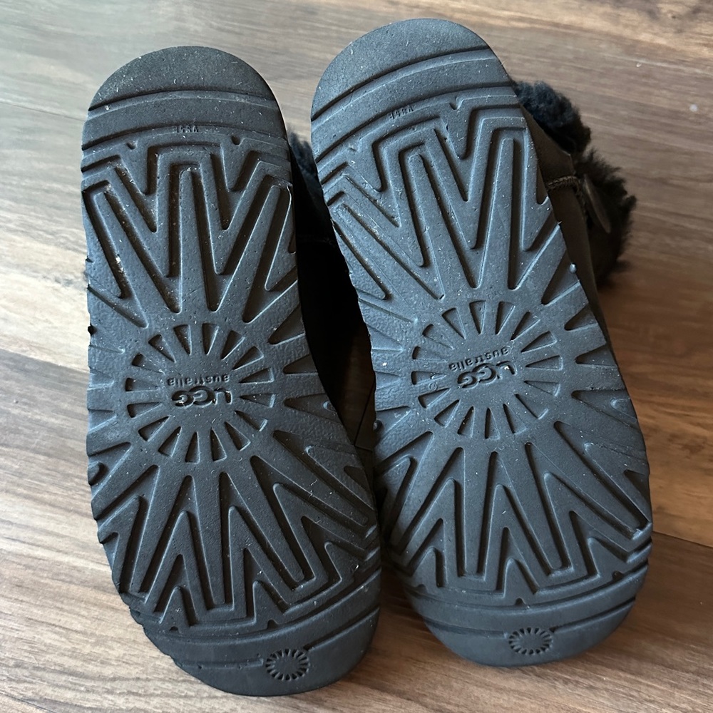 Ugg Mini Bailey Button Black Boots - image 8